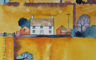 Two Red Sheds, Welsh Border Farm