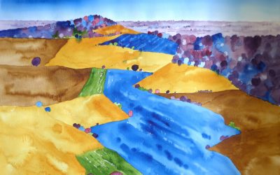 On The Wolds Towards Market Rasen