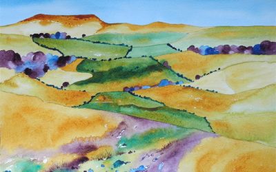 Corndon Hill From The Stiperstones